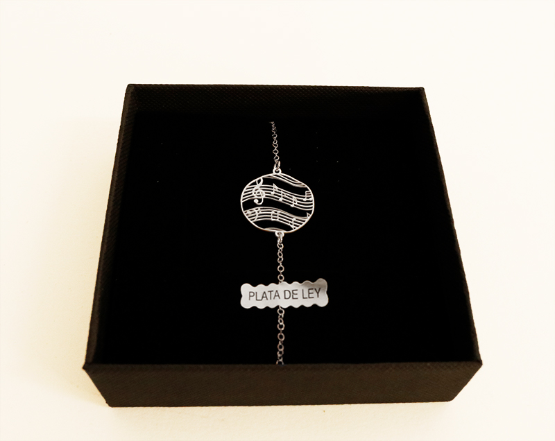 Pulsera Notas Cadena 2